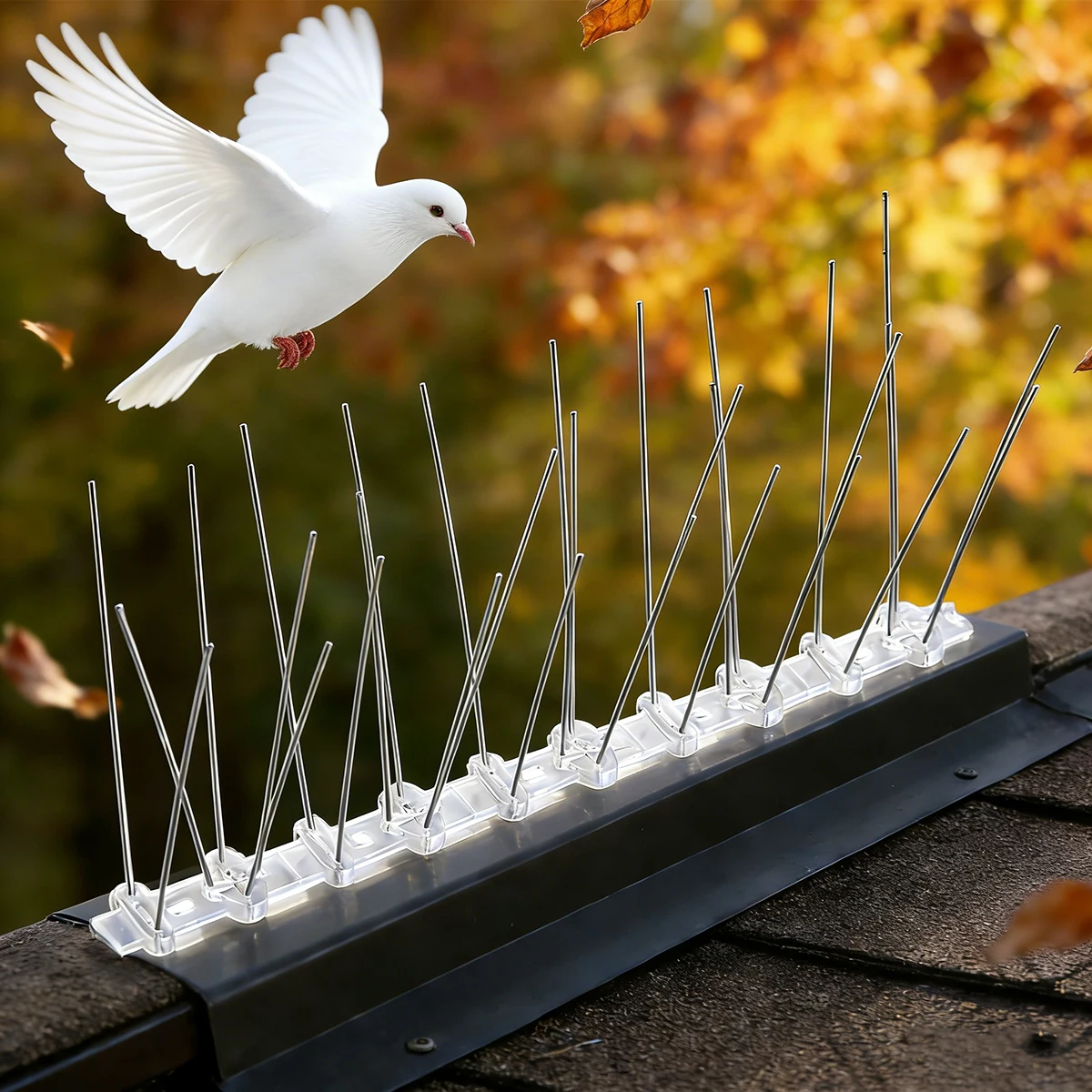 Bird Spikes Repellent Goods Scarecto Birds Outside Animal Repeller Anti Scarecaper Scare Away the Deterrent Dissuasori Repelent