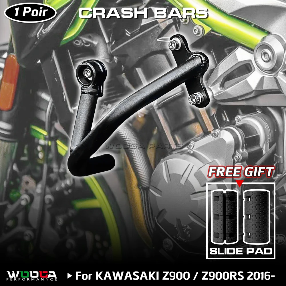 

Z900 Carsh Bars For Kawasaki Z900 ZR900H ZR900B Z 900 SE 2016-2025 Engine Guard Protection Frame Protector Bumper Crash Bar