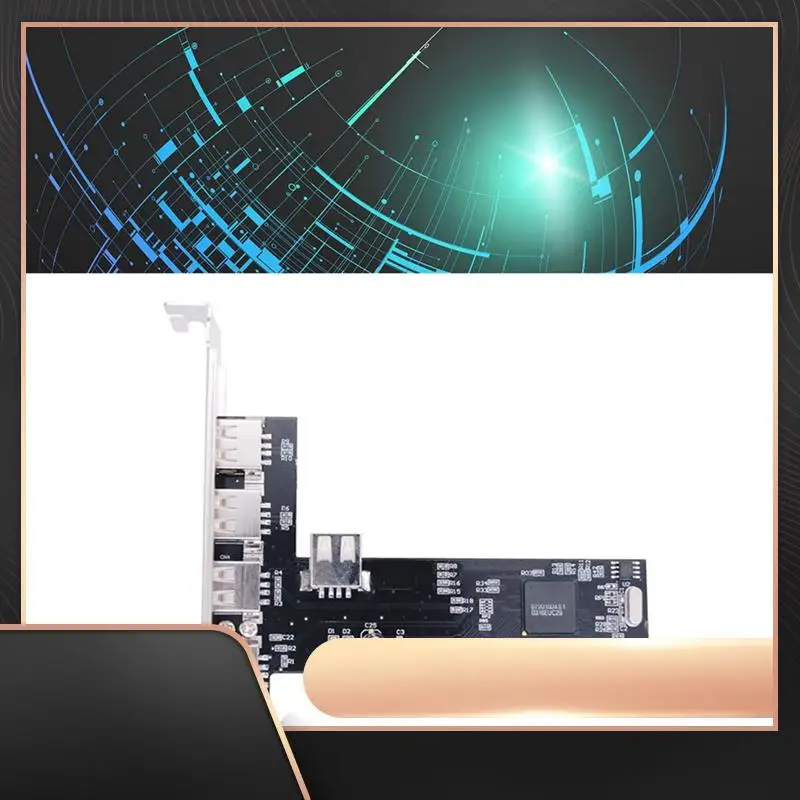 

Карта расширения PCI PCI до 5 портов USB 2.0, высокоскоростной концентратор 480 Мбит/с без драйверов для настольного компьютера