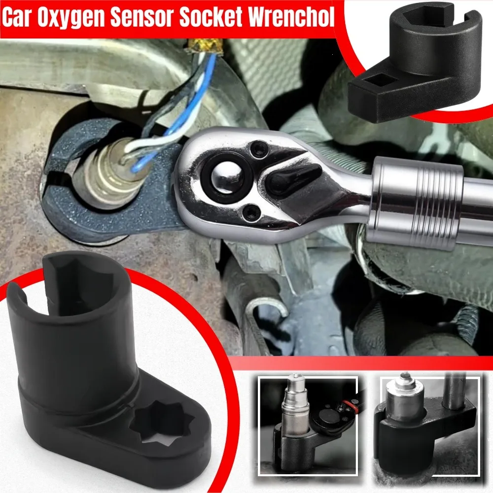 Car Oxygen Sensor Socket Removal Wrench Universal Automotive 22MM Drive Remover Oxygen Sensor Sleeve Hand Tool Car Accessories