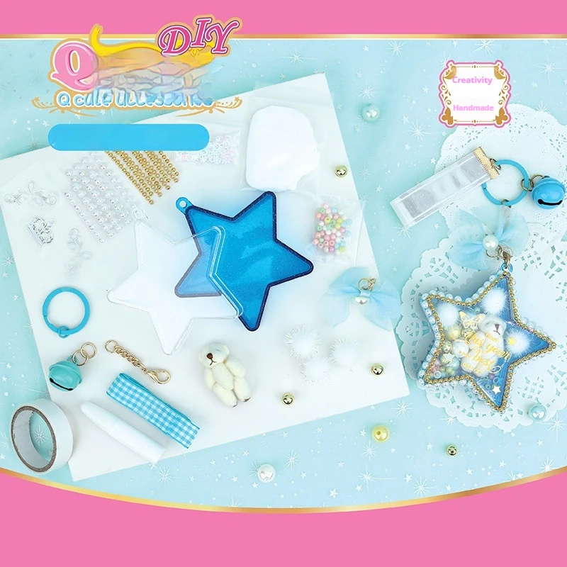 Yeloli Children Diy Handmade Creative Surprise Holiday Gifts Ornaments Decorations Toys Blind Box Jewellery Box Cute Pendant
