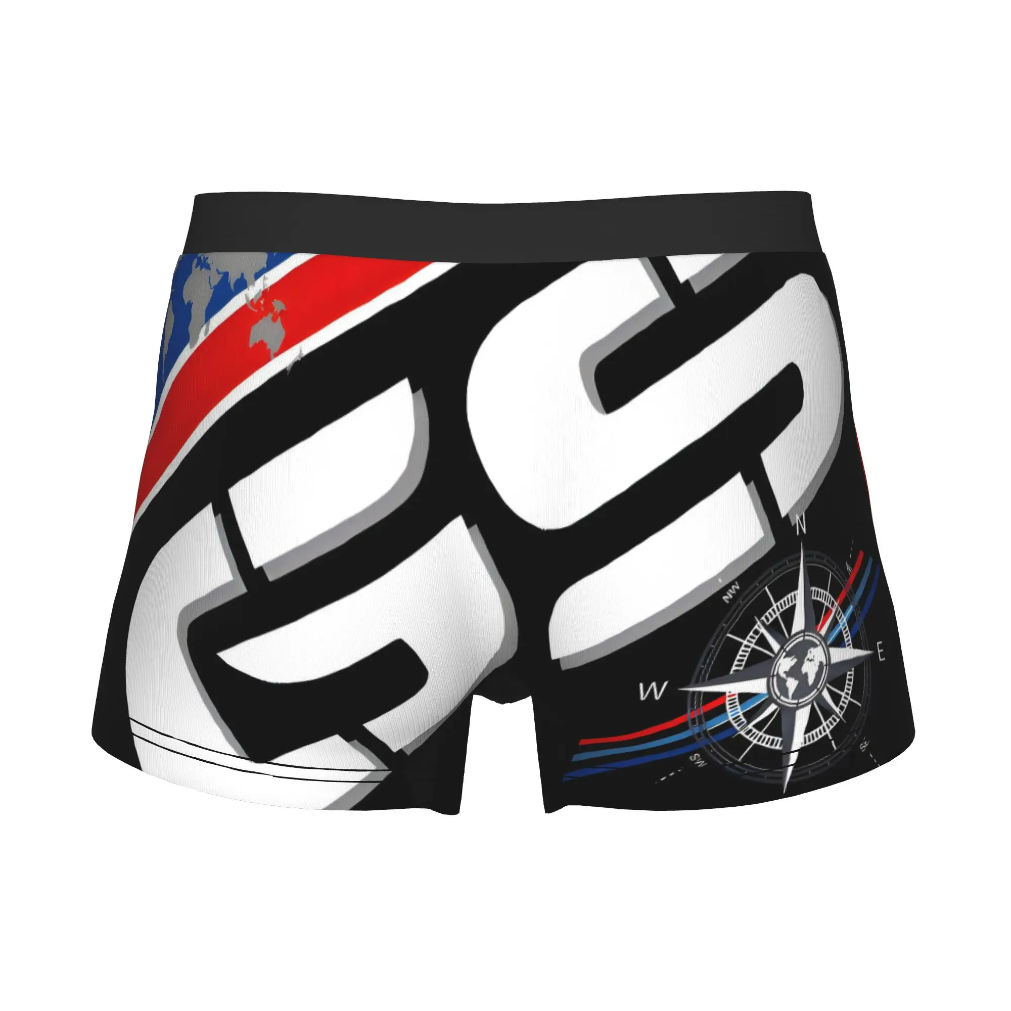Male Funny Motorcycle GS Underwear  Boxer Briefs Breathable Shorts Panties Underpants