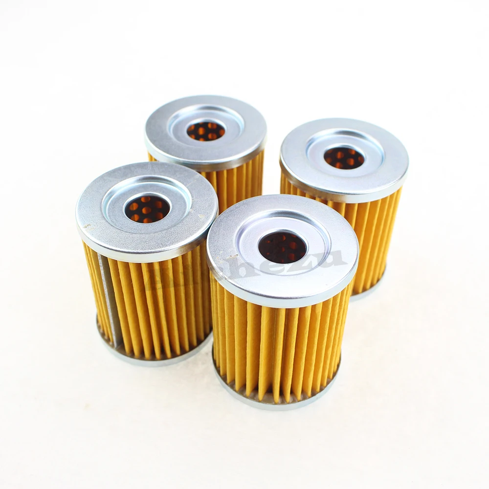 4pcs Oil Grid Filters Motorcycle Oil Filter For Suzuki RV125 K7 K8 K9 L0 L1 L2 L3 L4 Van 07-14 SP125 G H J 86-88 Engine Parts