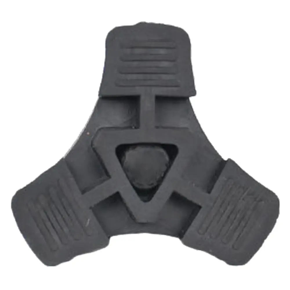 19mm Canes Self Standing Protect End Cover Eldder Walking Stick Rubber Non-Slip Pad End Bottom Cap Tripod Shaped Tip Replacement