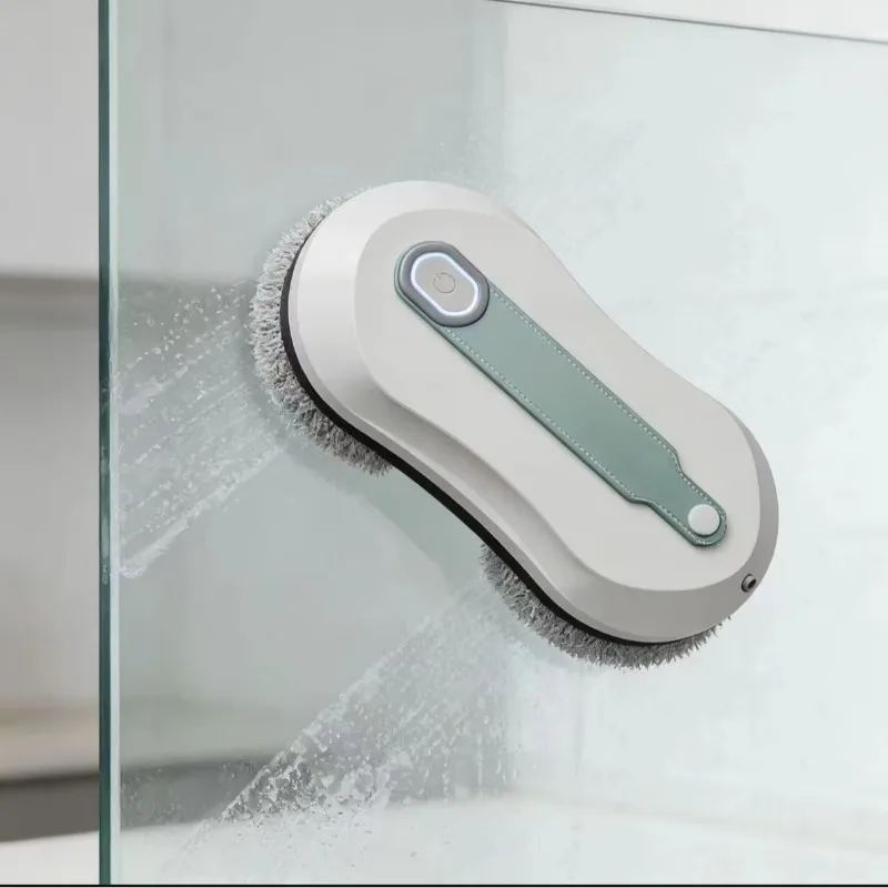 Factory Ultra-thin Dual-spray Water Window Cleaning Robot  Planning Navigation Intelligent Remote-controlled Glass Cleaner