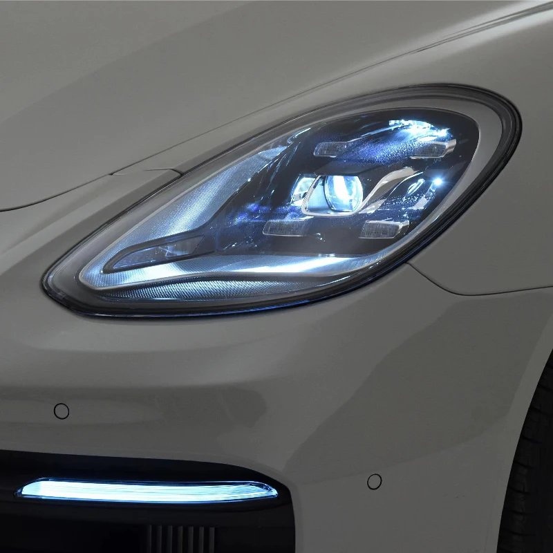 Faro delantero para Porsche Panamera 970 971, luz LED de carretera, señal de giro, actualización a Matrix, 2018-2021