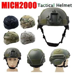 Kask taktyczny MICH2000 FAST Airsoft MH kaski taktyczne MICH 2000 pokrowiec na kask Painball CS SWAT jazda akcesoria ochronne