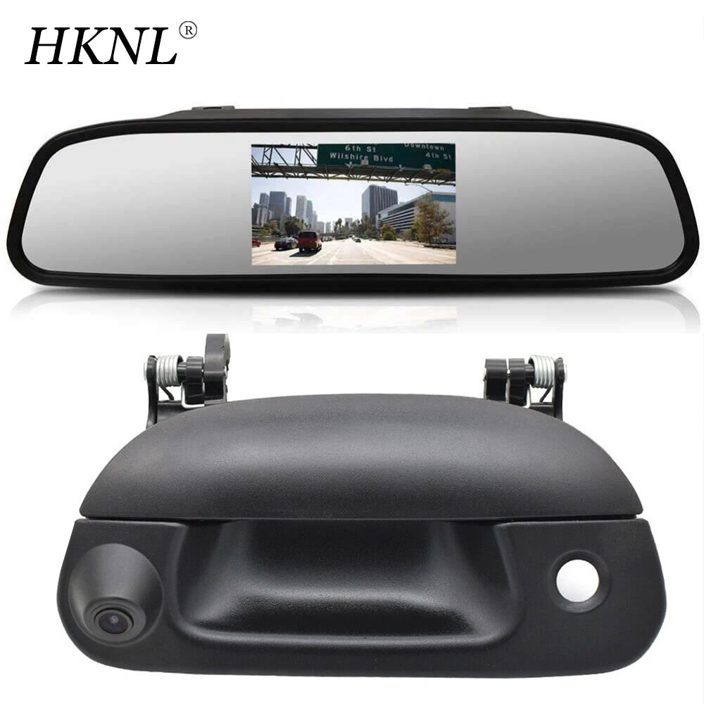 HKNL HD Car Backup Camera With Mirror For Ford F150 F250 F350 F450 Explorer Sport Trac LOBO 7L3Z-9943400-AA Pickup truck CCD Van