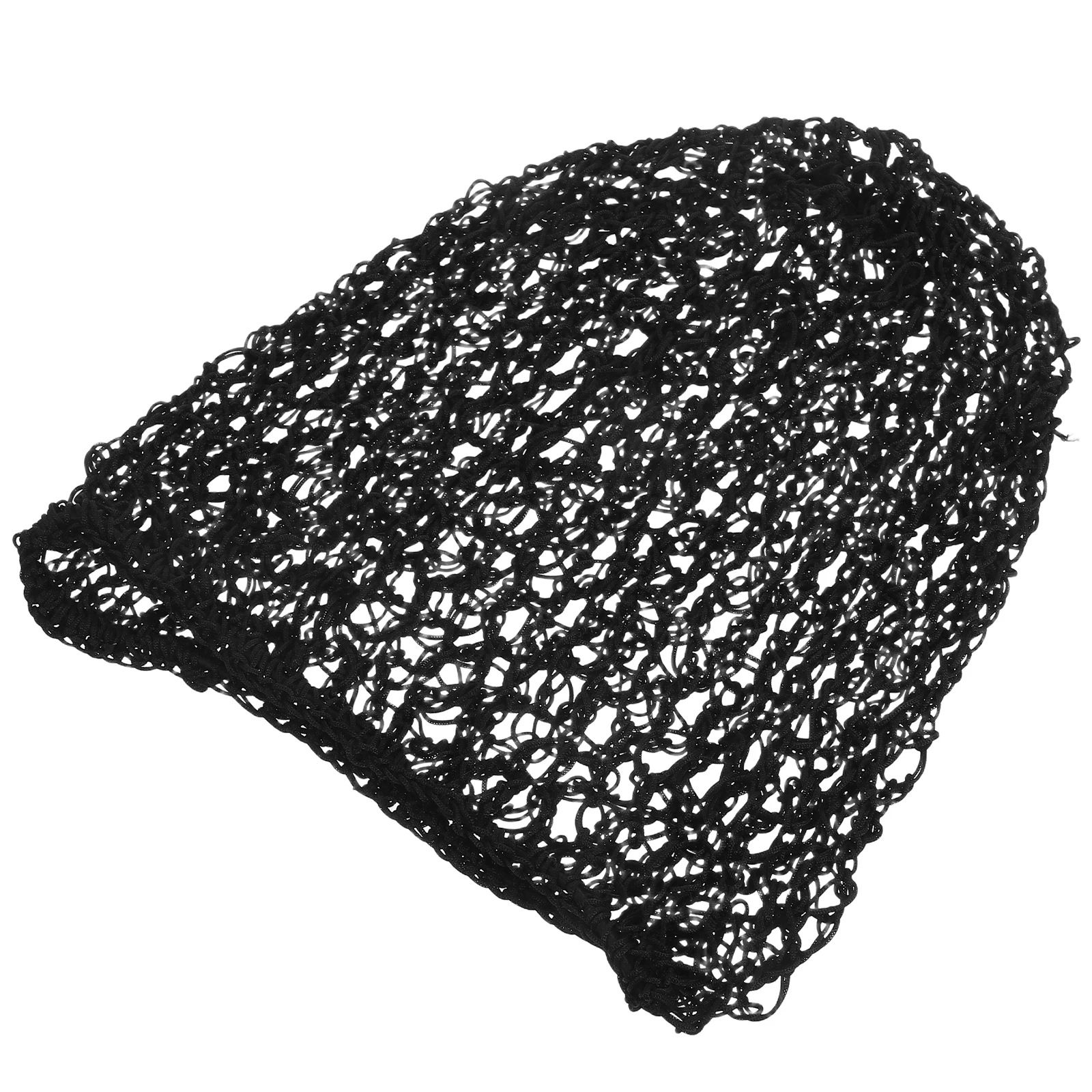 

Hair Net Bun Crochet Cap Rayon Stretchy Elastic One Size Fits Women Victorian Sleep Snood Cover