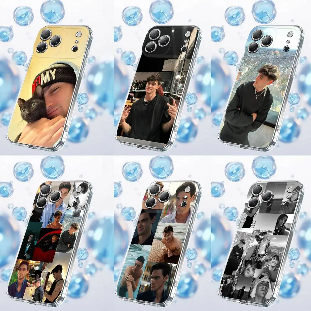 

G-Gabriel Guevara Phone Case For iPhone 14,11,15,17,13,12,16,Plus,E,Air,Pro,Max,Mini Transparent Cover