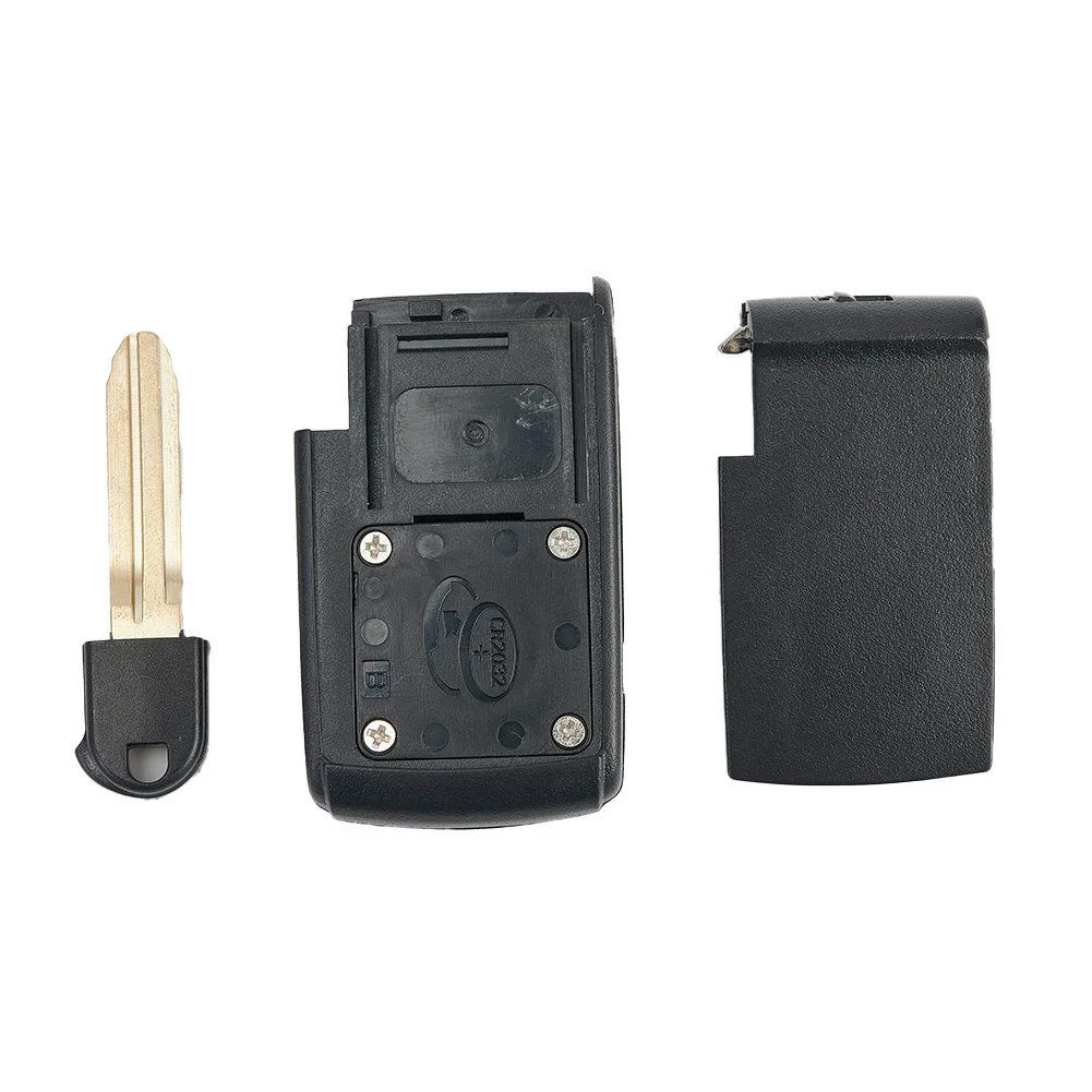 Shell Remote Key With Uncut Key Blade 2 Button Car Accessories Replacement Shell+Battery For Toyota Corolla Brand New