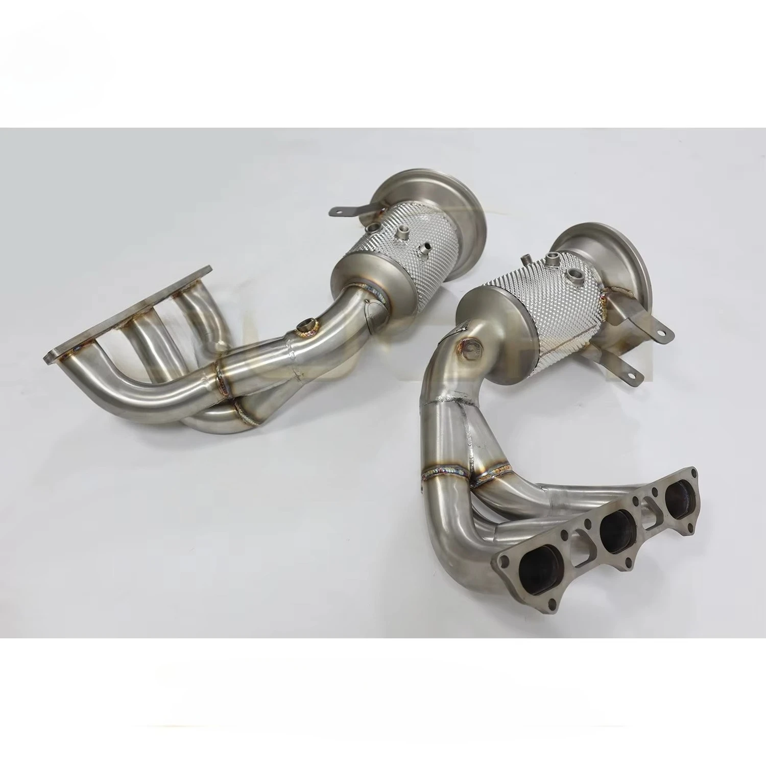 OUCHI Exhaust Manifold for Porsche 911 992 GT3 2021+ 4.0T Exhaust Header Car Accessories Turning Exhausted System