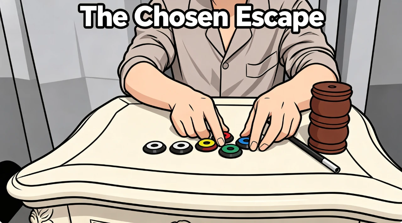 mentalism-magic-chosen-escape-tricks-magic-props-wood-cylinder-color-chip-free-choice-penetration-easy-to-do-close-up-magician