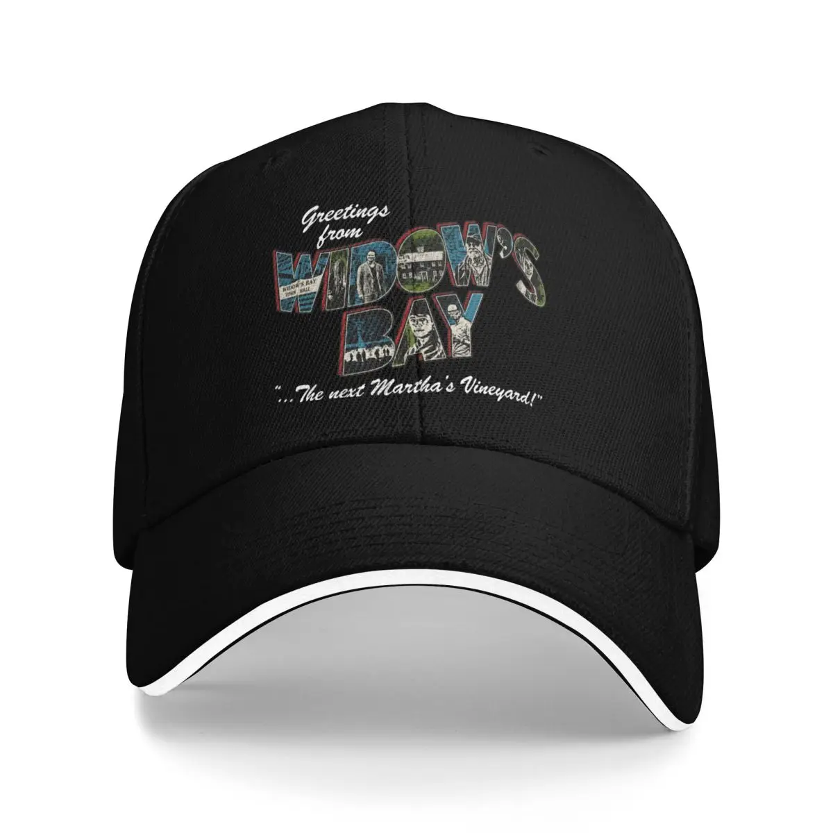 Baseball Caps Vintage Greetings From Widow's Bay Customized Men Women Sport Spring Caps