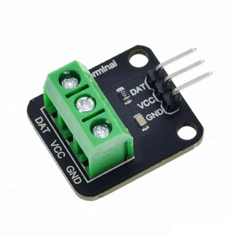 Consumershopping DS18B20 Temperature Sensor Module Kit Waterproof 100CM Digital Sensor Cable Probe Terminal Adapter For Arduino