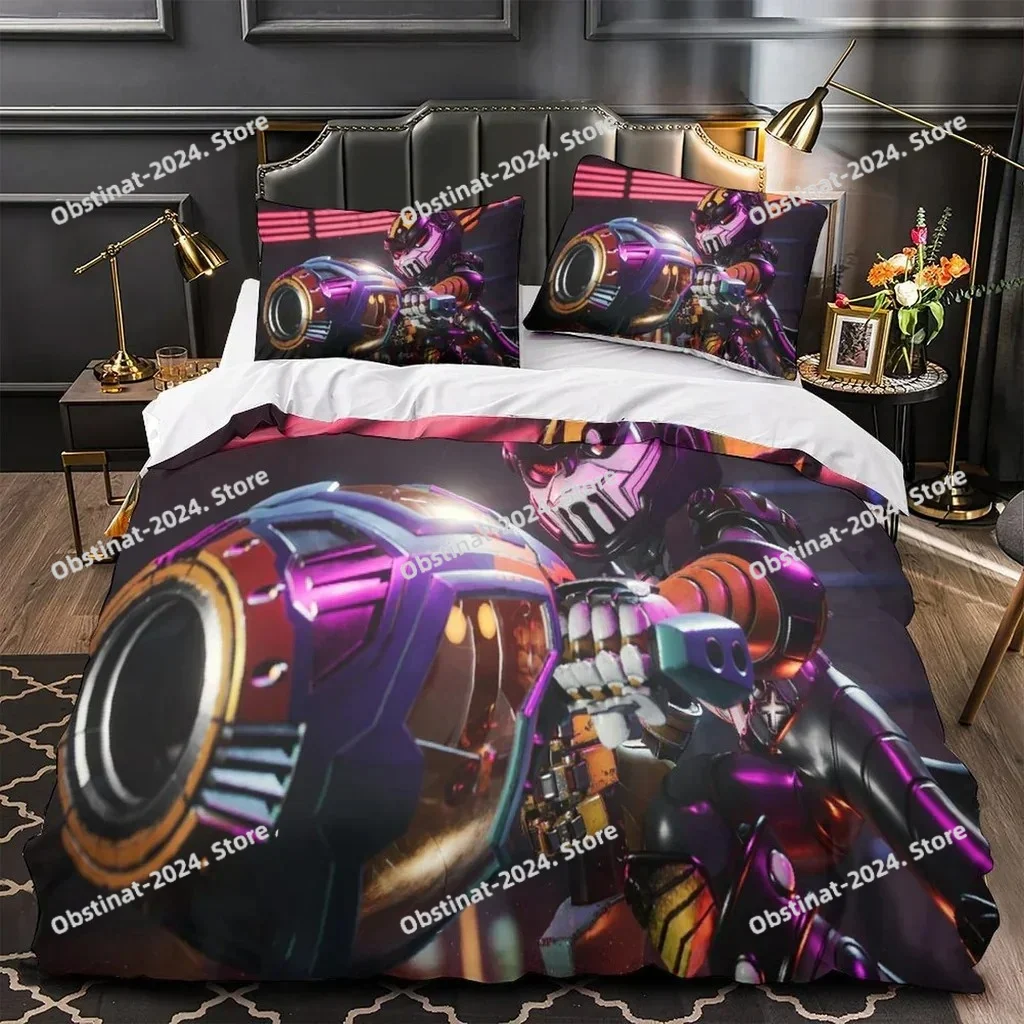 

Game Ratchet Clank Rift Apart 3D Printed Duvet Case Pillowcase Bedding Set Twin Full Queen King Size For Bedroom Decor