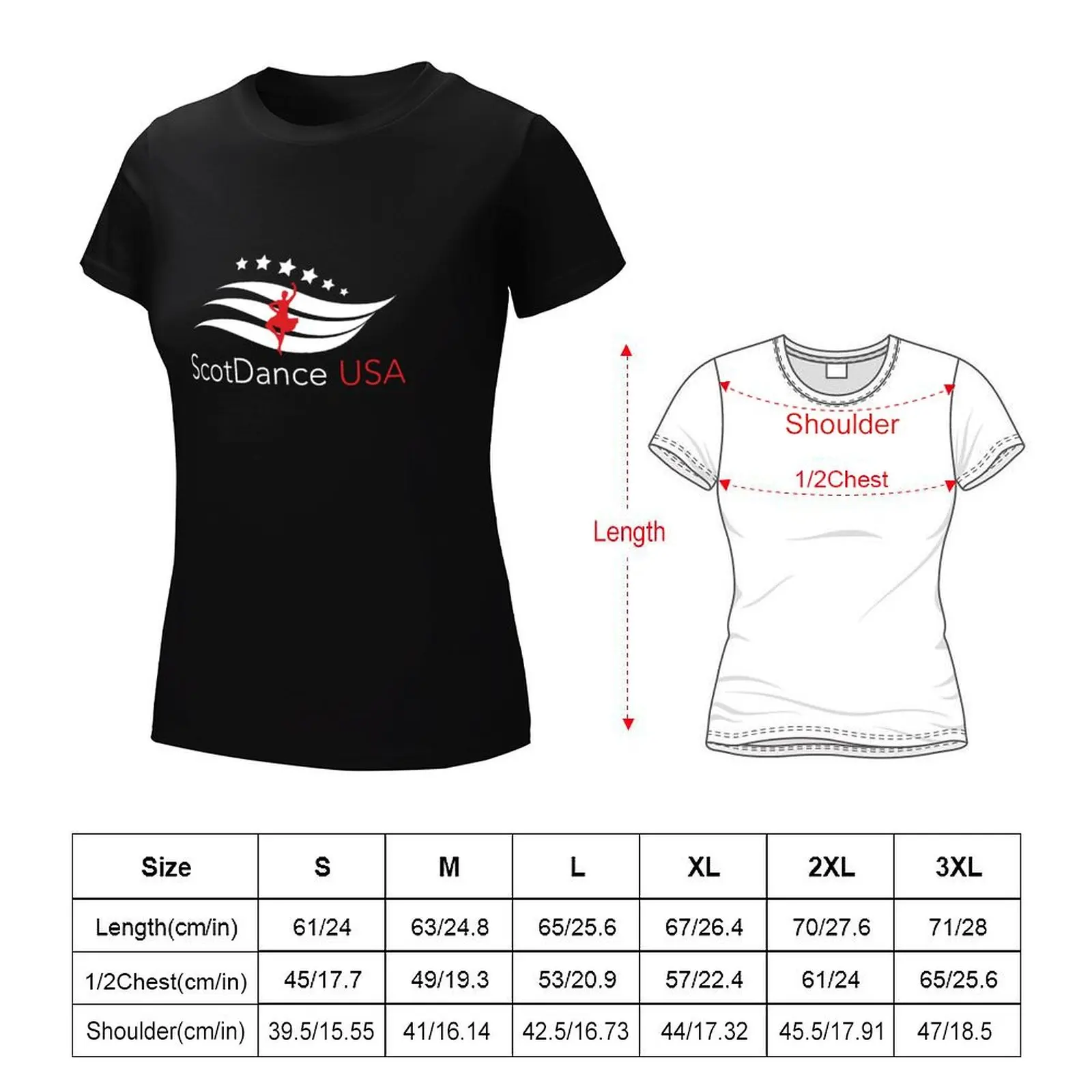 SDUSA Logo T-Shirt animal print shirt for girls Short sleeve tee Women's cotton t-shirt image 6