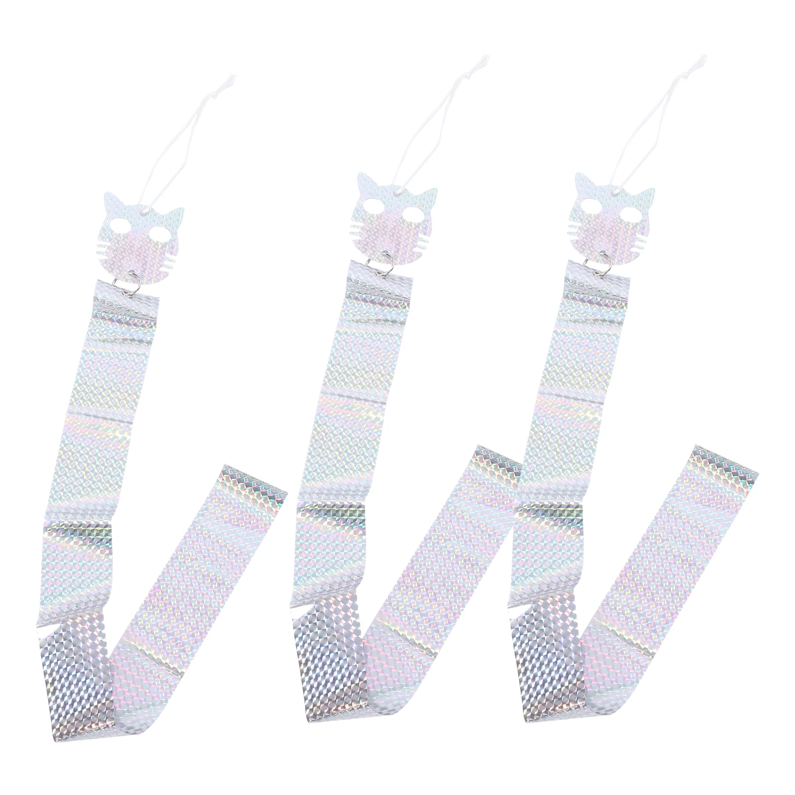 

3pcs Owl Scare Tape Double Sided Reflective Bird Repellent Garden Tool Efficient Deterrent Supplies Long Lasting Waterproof