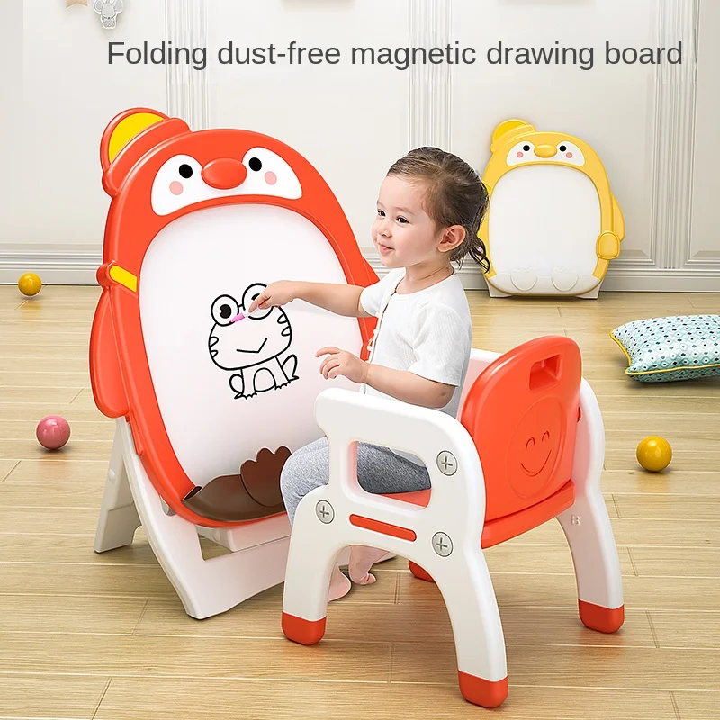 Yy Children's Drawing Board Magnetic Drawing Board Blackboard Home Toddler Doodle Board Artifact