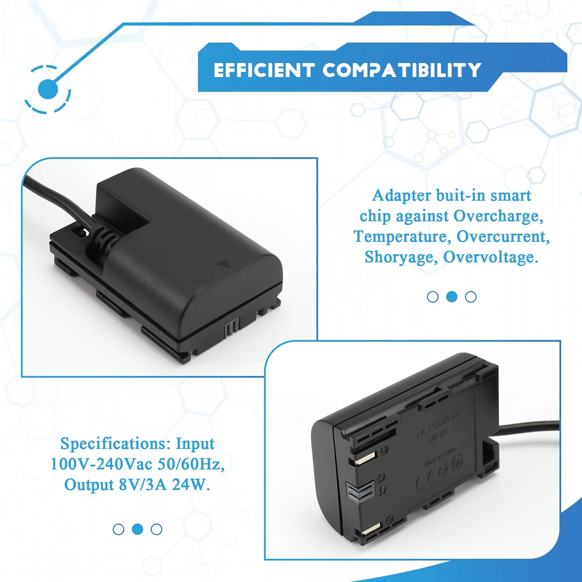 Venda superior-e6-e6 lp e6 e6n manequim bateria kit adaptador de alimentação usb para 5d mark iii ii 6d 7d 60d 70d 80d 90d r r5 r6
