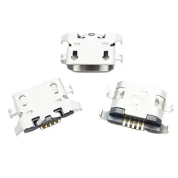 Conector de puerto de carga Micro USB, Conector de 5 pines y 1,28mm para Motorola Moto E3 G5 XT1672 XT1676 G4 Play XT1600 XT1601 A850, 10-50 Uds.