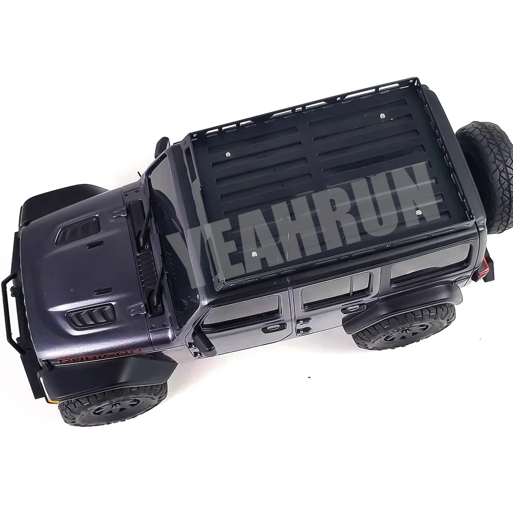 YEAHRUN 1 szt. Bagażnik stojaka metalowy dach do MINI-Z Kyosho 4x4 Wrangler 1/24 gąsienica RC Model ciężarówki elementy dekoracyjne