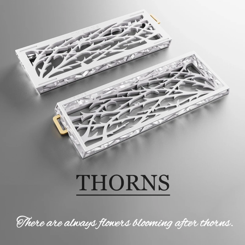 

THORNS60 Keyboard Case 60% Magnetic Switch Mechanical Keyboard Case for wooting Keyboard Accessories Customized Gaming Shell