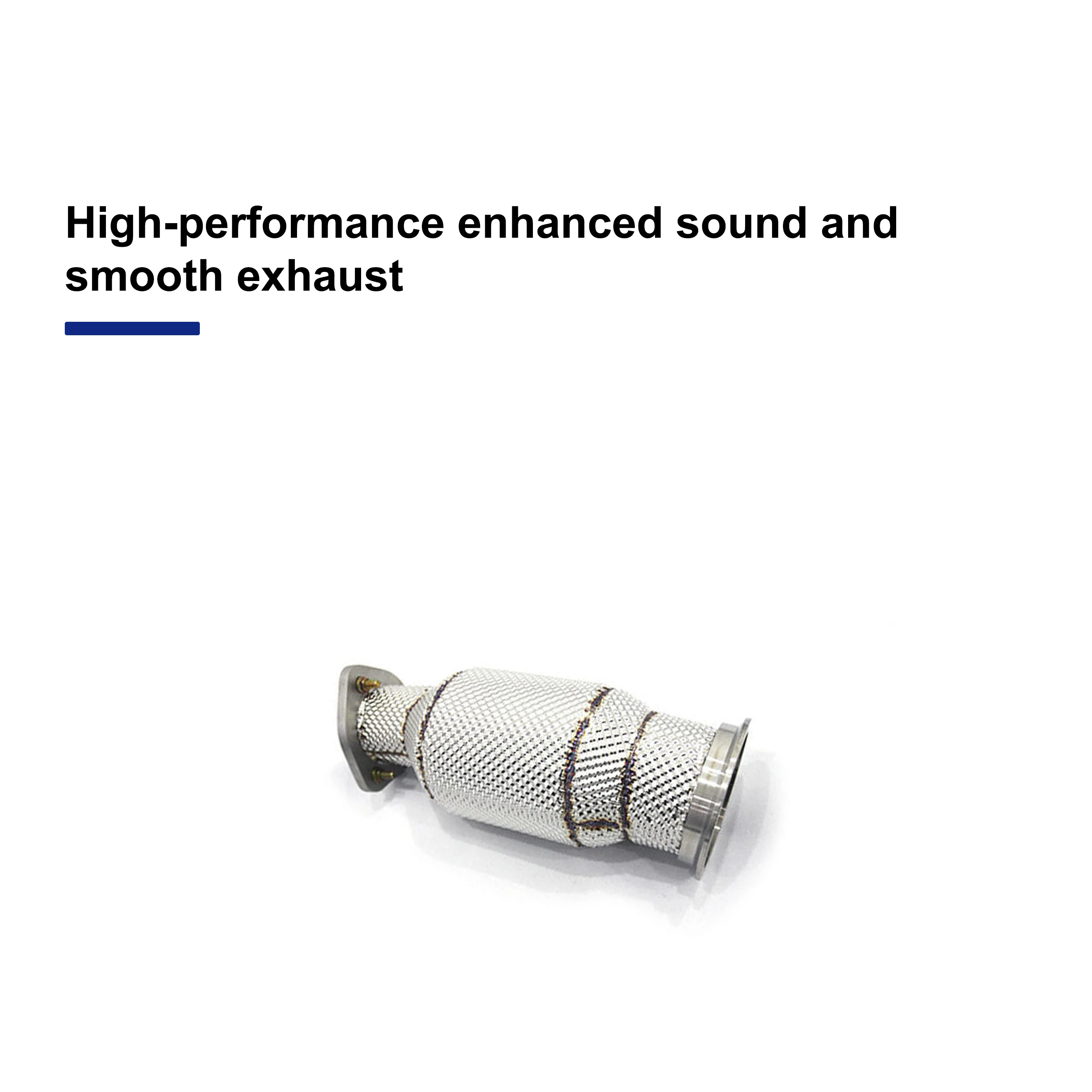 ACE Auspuffsysteme für Porsche Macan 2.0T 2019+ Hochleistungs-Downpipe mit Hitzeschild aus SUS304 Edelstahl – Detail 5