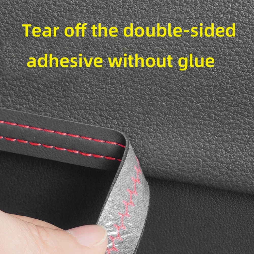 Universal Car Mouldings Trim Pu Leather DIY Braid Decorative for Mazda 2 3 6 CX-5 CX5 CX 5 CX3 CX8 CX9 2012- 2018 2016 2017 2019