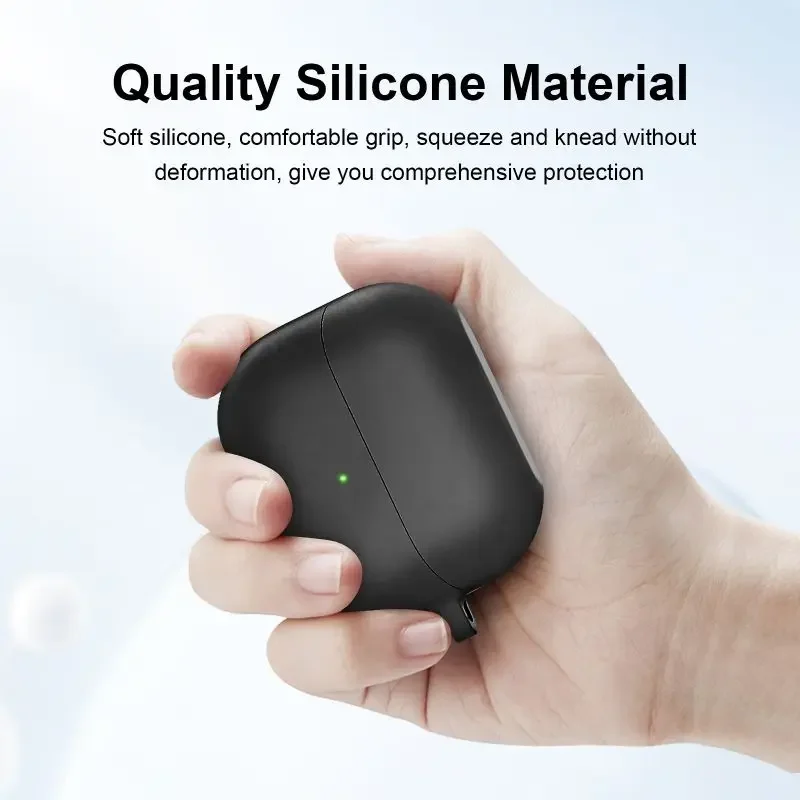 غطاء حماية لسماعات الأذن لهاتف سامسونج جالاكسي بادز 3 برو، غطاء حماية لسماعات الرأس من السيليكون الناعم، غطاء حماية لـ Skin Buds3 Box