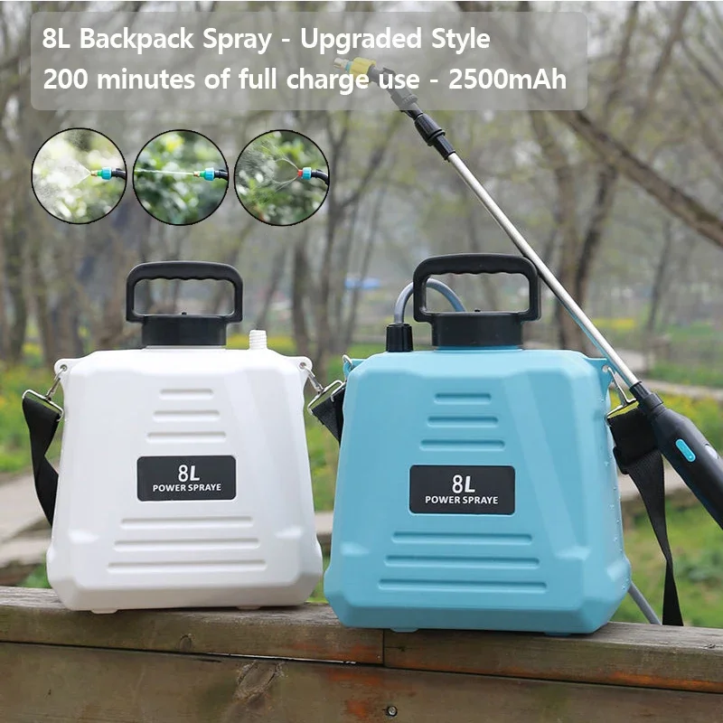 for High-Pressure Agricultural Sprayer Lithium Battery Backpack Pesticide Sprayer New Disinfection Irrigation Electric Sprayer