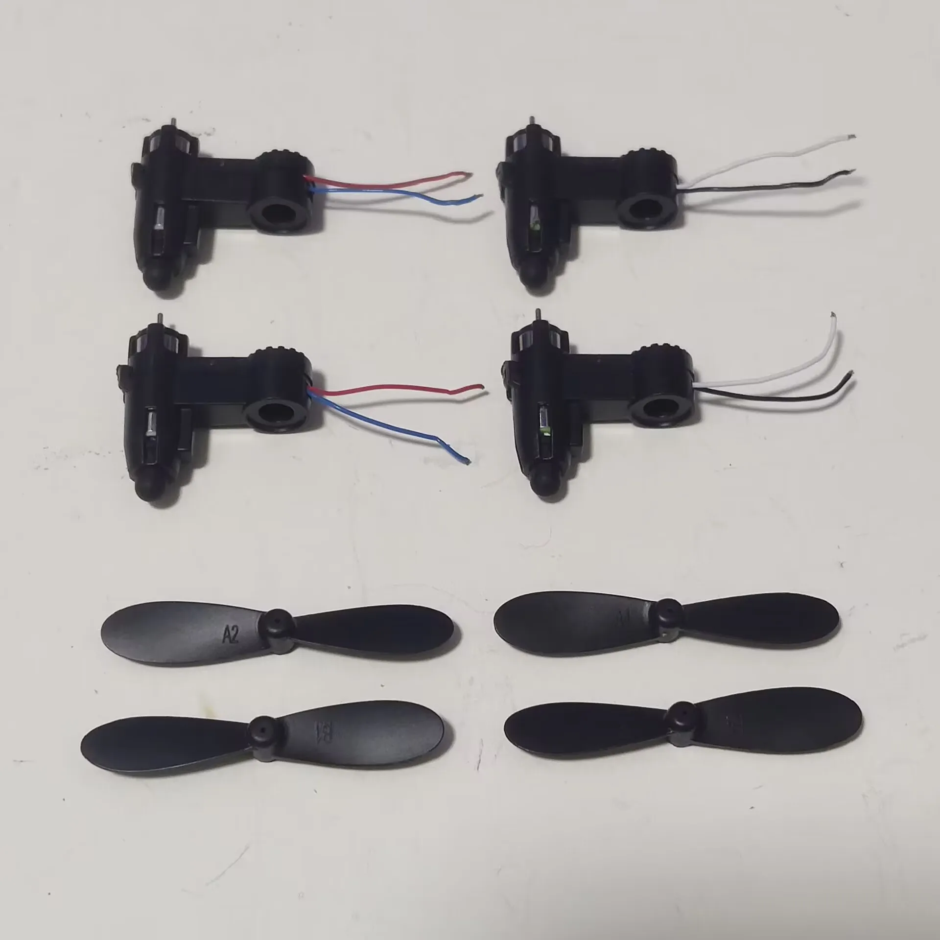 Mini Drone DH-120 Original Motor Arm CW CCW Engine Motors + Blade Propellers Fan Leaf Part