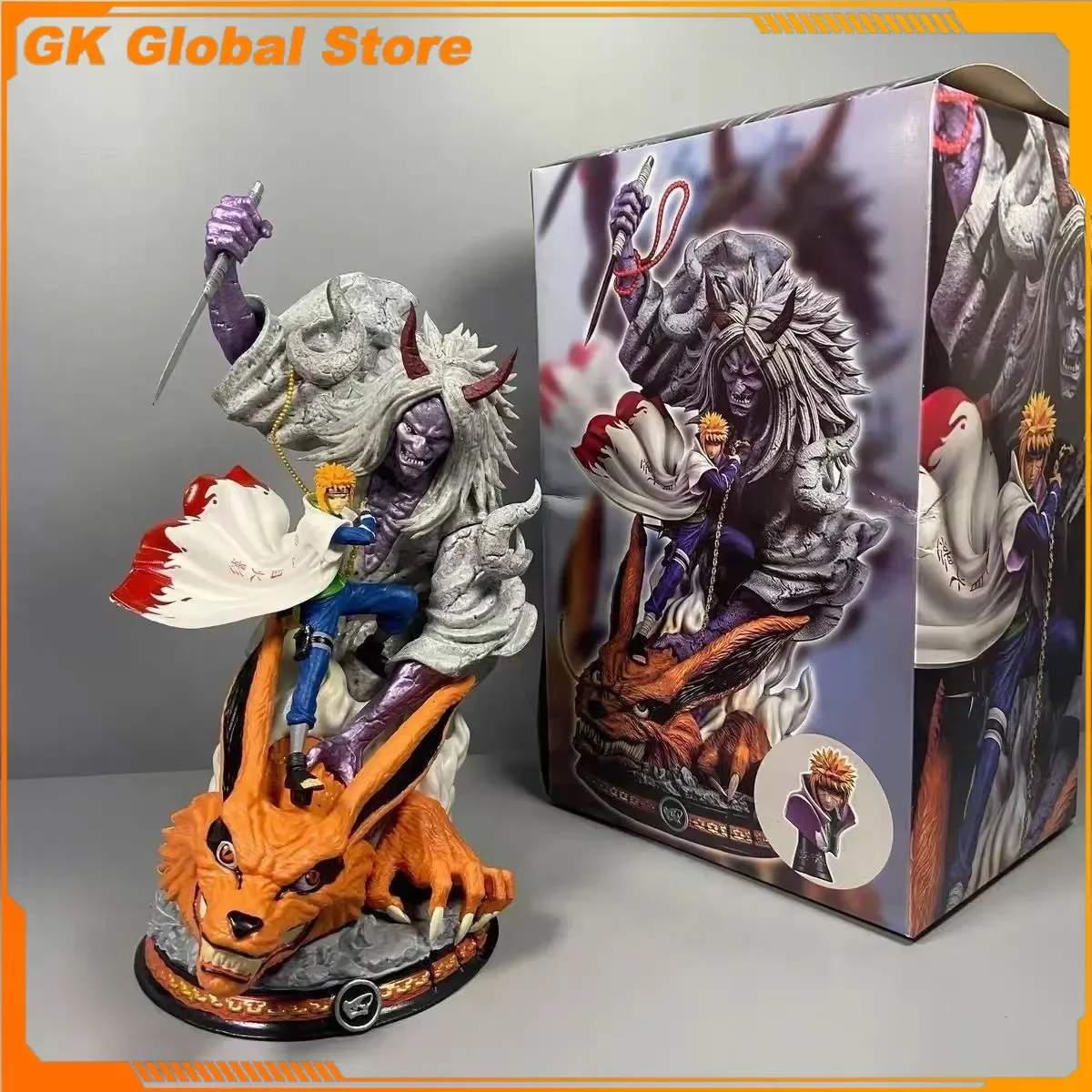 

28cm New NARUTO Anime Figure Namikaze Minato Peripheral PVC Model Statue Desktop Decoration Ornaments Kids Birthday Gifts Toys