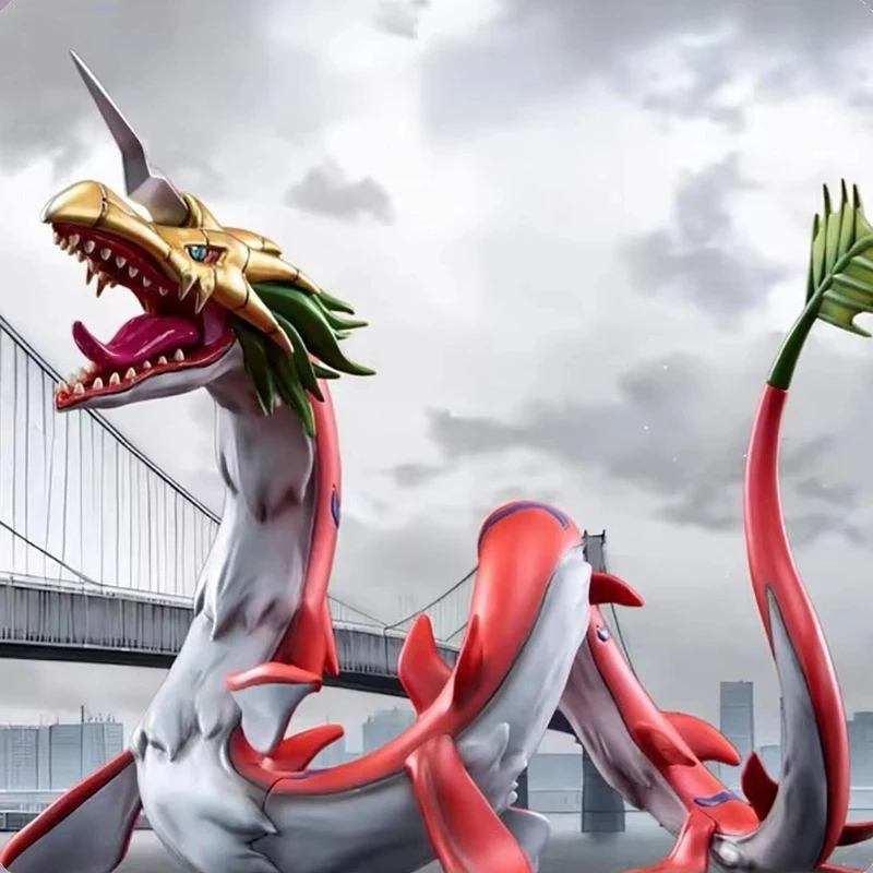 Digimon Mega Seadramon أنيمي عمل الشكل 18 سنتيمتر تمثال مستوى كامل لتزيين سطح المكتب تحصيل لعبة هدية