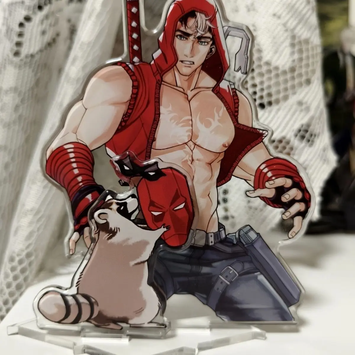 Image of Jason Peter Todd Acrylständer Lustige Figur Display Anime Waren Sammlung Schreibtisch Dekoration Ornament Accesorios Freund Geschenk