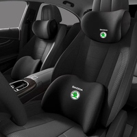 Automotive headrest/lumbar cushion Relieve neck cone and spine fatigue, suitable for SKODA SCALA  RAPID KAROQ  car accessories