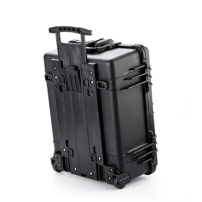 Waterproof Trolley Case Toolbox Dustproof Protective Camera Storage Instrument Box Equipment Protection With Pre-cut Foam Lining