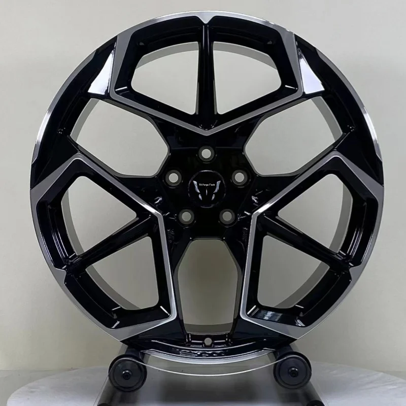 Source Factory Custom Aluminum Alloy  Rims Modified Hub 18 19 20 21 Inch Forged Wheels