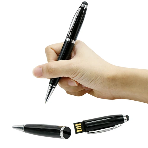 Unidad Flash USB bolígrafo de Metal memoria Flash Memory Stick 256GB Pen Drive 128G64G32G16G8G Pendrive Cle USB 2,0 logotipo personalizado regalo