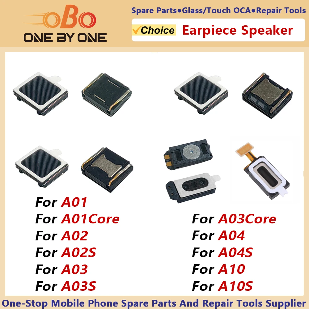 Top Earpiece Speaker For Samsung A01 Core A02 A02S A03 Core A03S A04 A04S A10 A10S Sound Ear Speaker Repair Replacement Parts