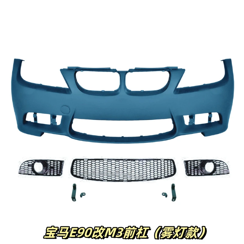 

Подходит для BMW 3 серии E90 318 320i 325i модифицированные передние и задние бамперы M3, юбки выхлопного капота, комплект кузова