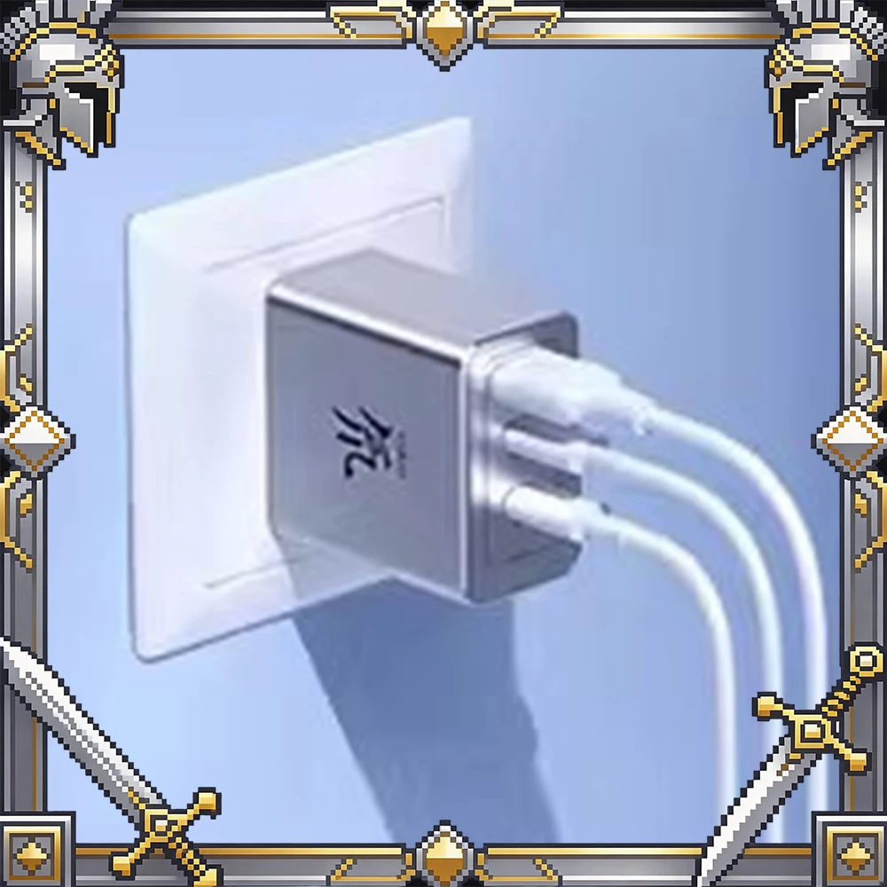 

Зарядное устройство REDMAGIC 65W GaN (на основе нитрида галлия) Type-C для настольных ПК, ноутбуков, с контролем температуры, быстрая зарядка для iPhone, портативных планшетов