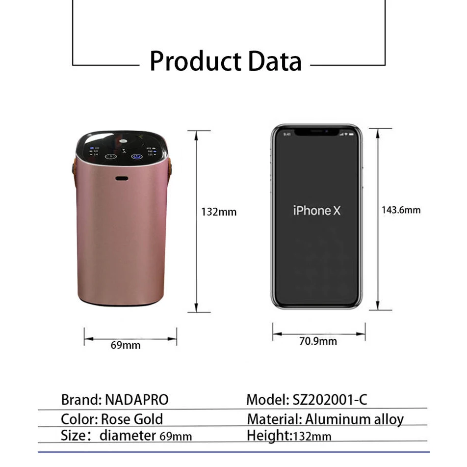 سيارة الروائح سيارة صغيرة محمولة USB رائحة الناشرون المرطب تصميم لاسلكي السيارات إيقاف التبديل الموقت #5