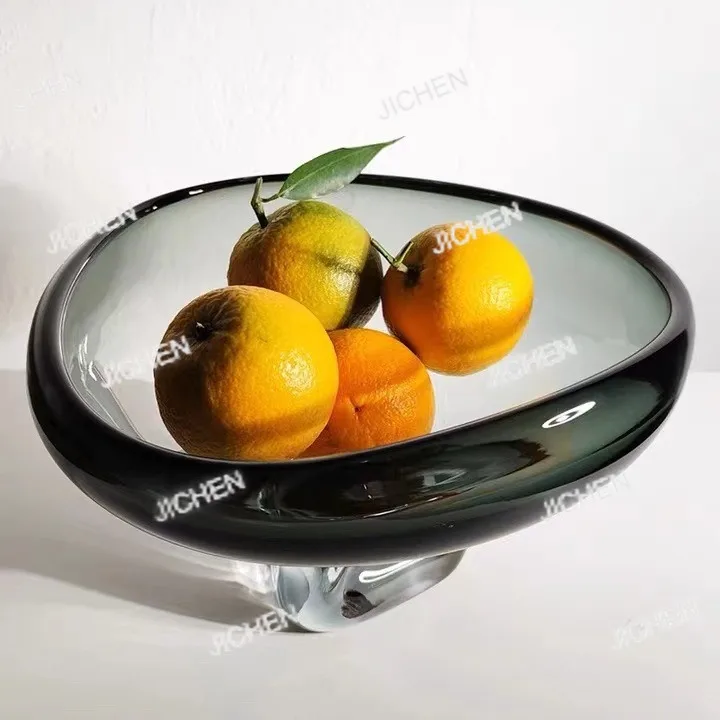 

nNeuplate glazed glass fruit pot fruit stick home living room coffee table late