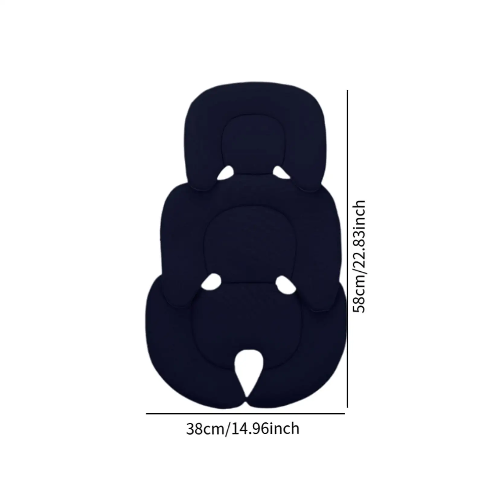 Baby Stroller Cushion Pad Comfortable Universal Stroller Seat Liner Baby Seat Pad for Pram Baby Highchair Stroller Car Pushchair