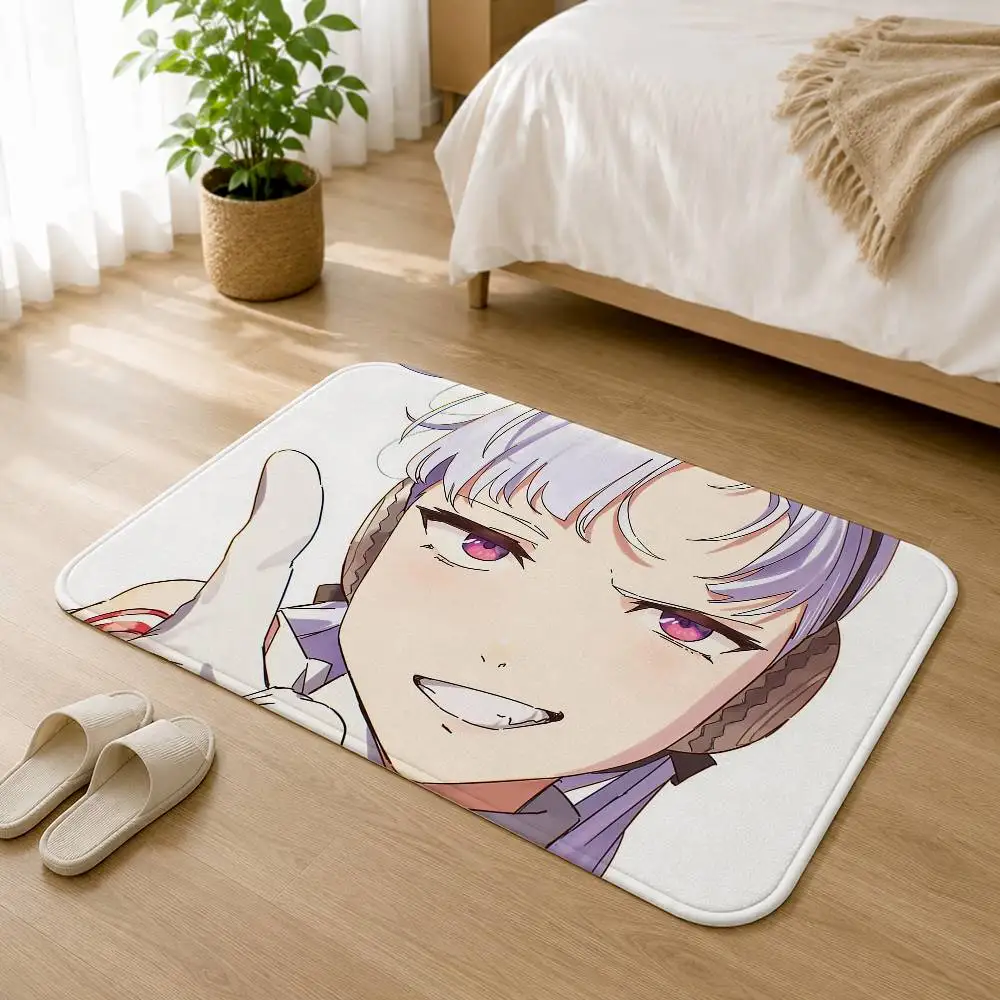 Umamusume-P-D G-Gold Ship Short Plush Rug Carpet mat Machine Washable Soft Comfortable Anti‑Slip Floor Mat Home Decor