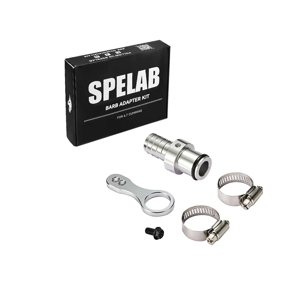 

For 2009-2018 Dodge Ram 6.7L Cummins Coolant Hose Barb Adapter Leaking Repair Kit, Car Accessories