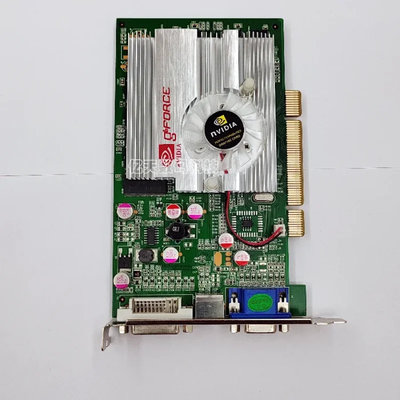 Old PCI graphics card, brand new original FX5500 independent 256M 128 bit DVI+VGA dual screen multi screen graphics card