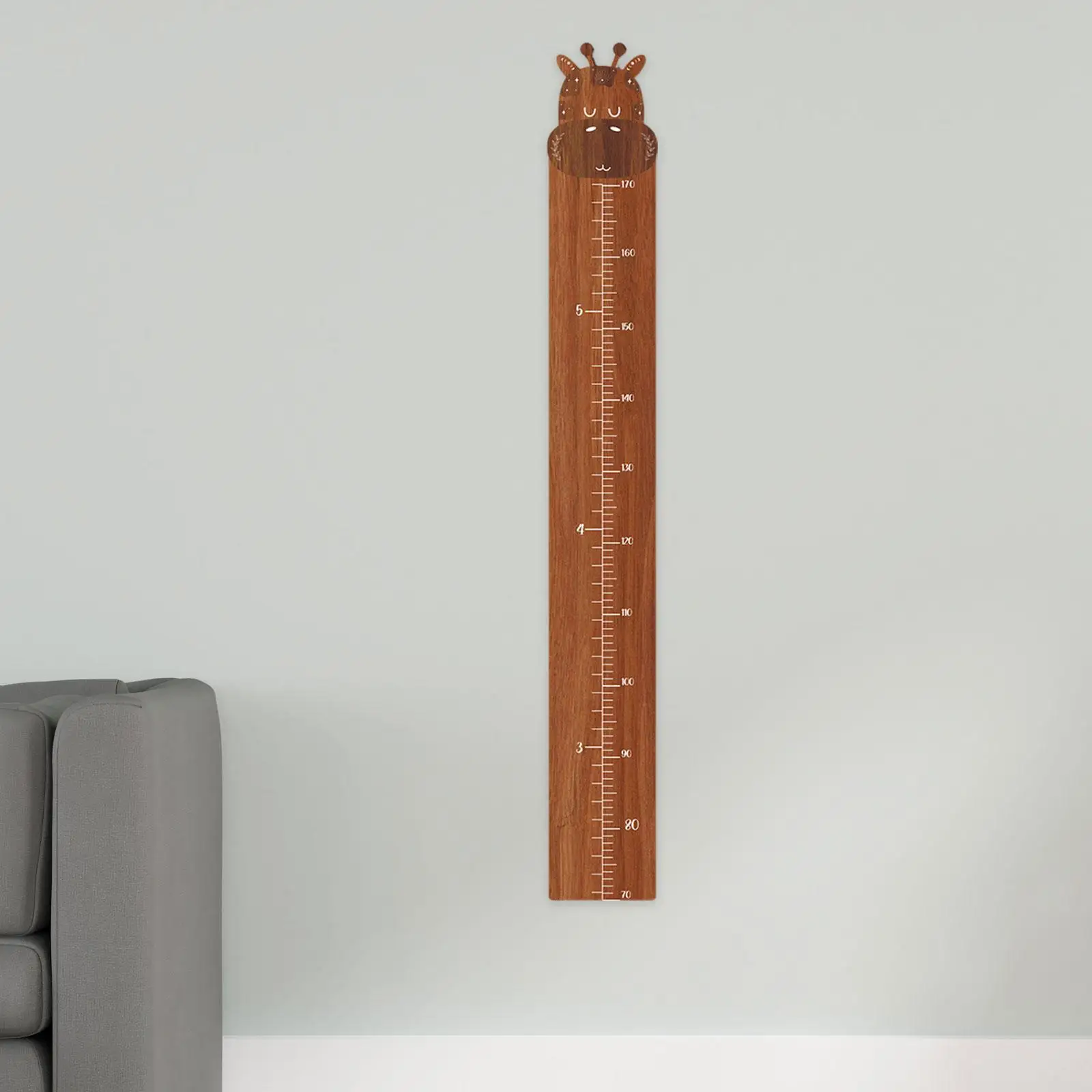 Height Growth Chart Decorative Height Measurement for Kids Growing Girls