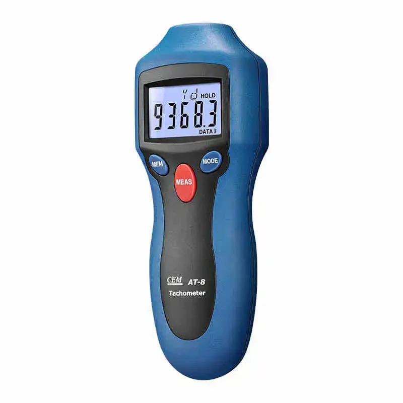 AT-8 hand-held non-contact digital automobile and laser tachometer LED display